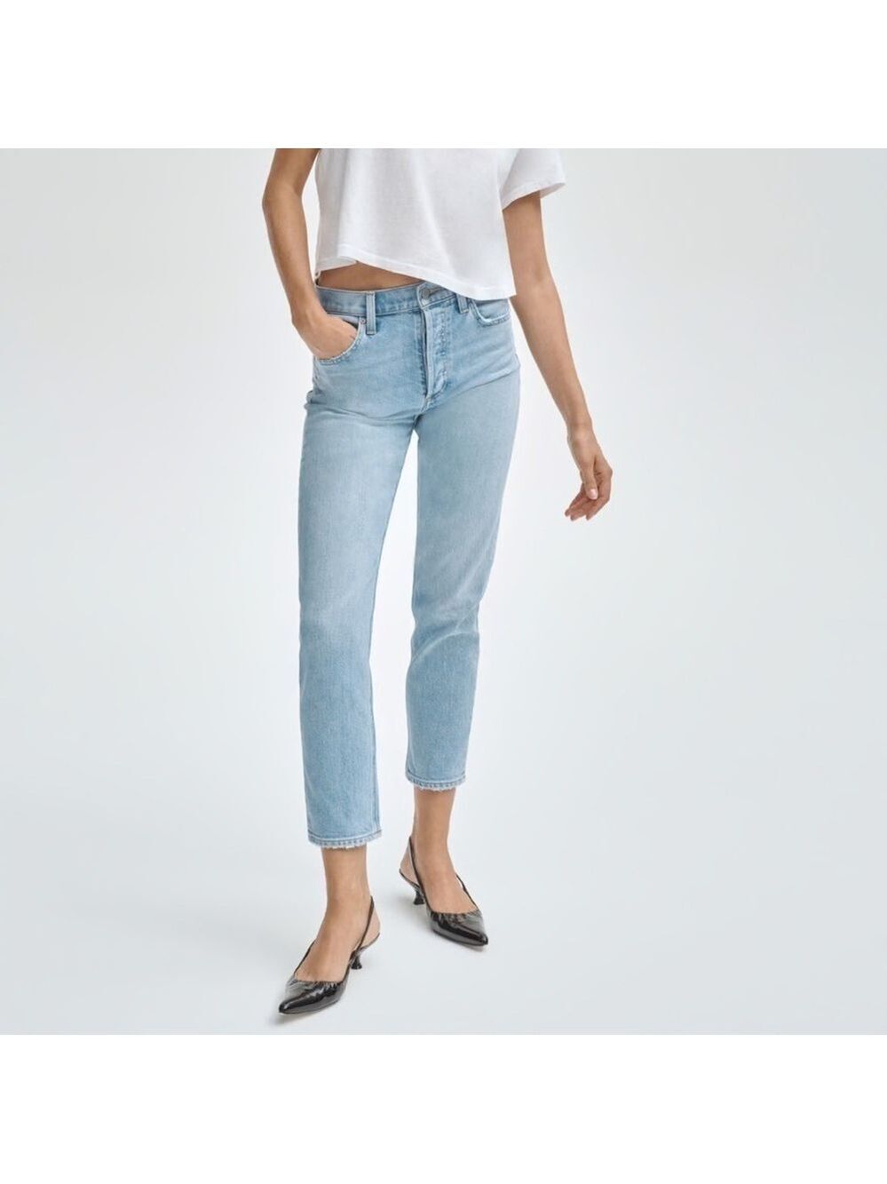 Aritzia Denim Forum The Yoko High Rise Slim 26L